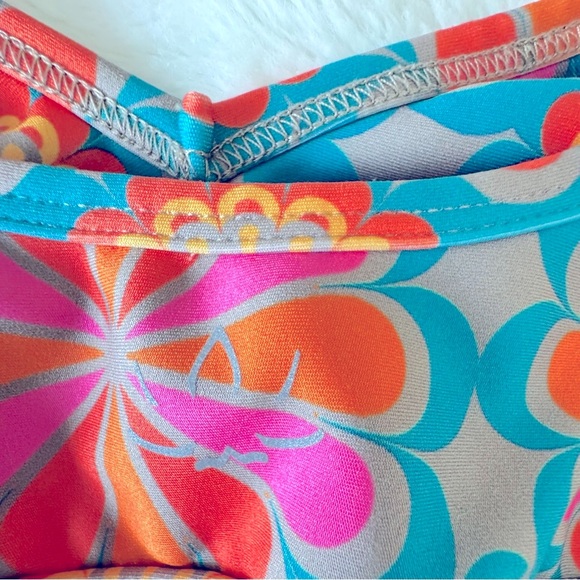 Beyond Yoga Colorful Floral Sports Bra,S - Picture 3 of 7